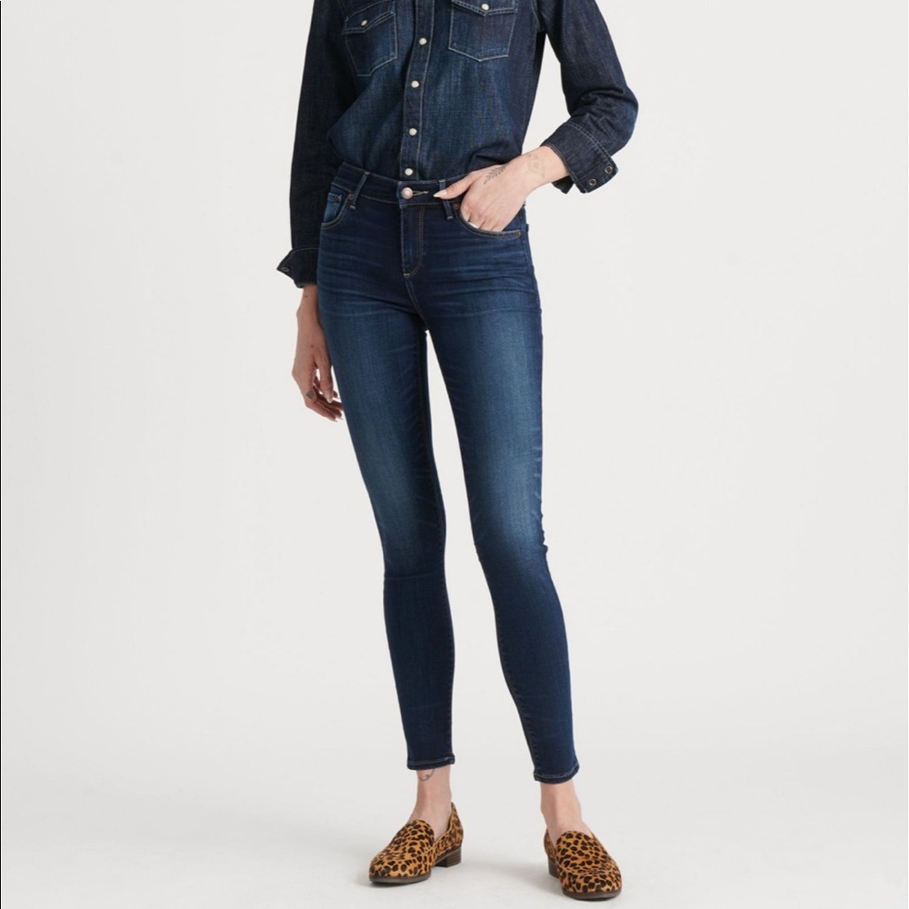 Lucky Brand Mid Rise Ava Super Skinny